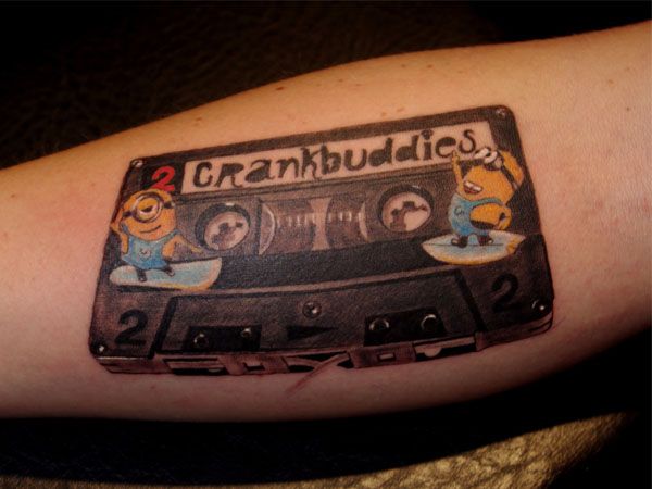Musikkassette, Music, Tattoo