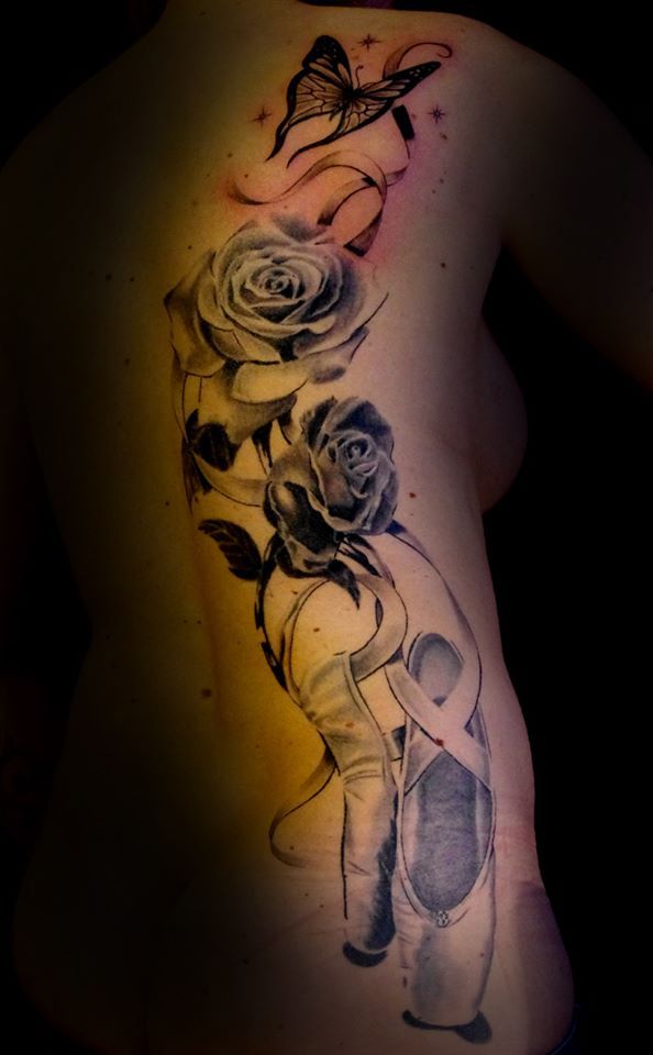 Flowers & Text